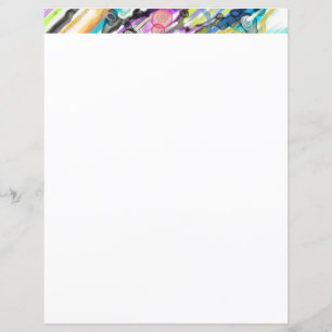 CATEGORY FIVES SWIRLING ABSTRACT ART DESIGN LETTE