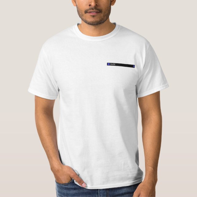 Category Index "JAZZ" T-Shirt (Front)