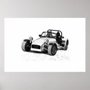 Caterham 07 poster