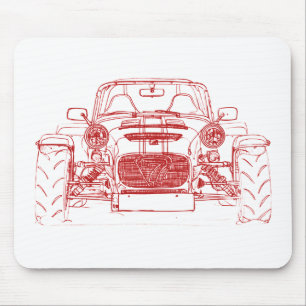 Caterham 7 620r 2014 mouse pad