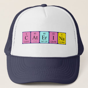 Caterina periodic table name hat