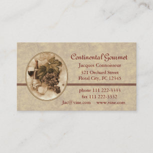 Catering Business Card