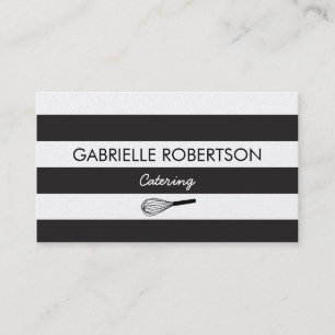 Catering business card