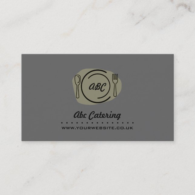 Catering Business Card v4 (Front)