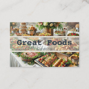 Catering business cards