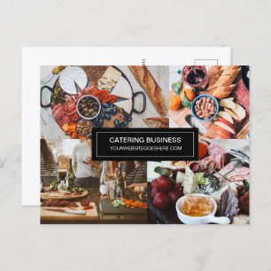 Catering Business Customisable Food Industry Postcard