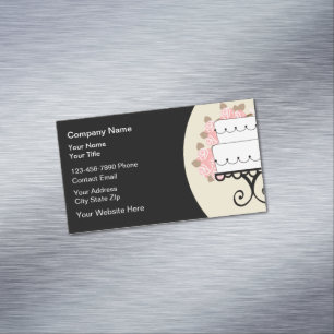 Catering Modern New Magnetic Business Cards