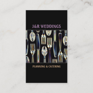 Catering Party Wedding Planner Restaurant Business Card