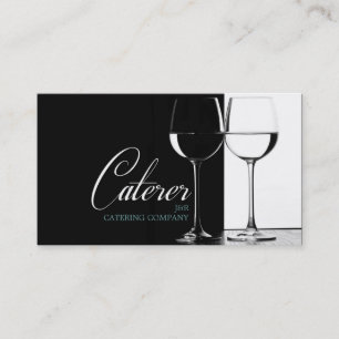 Catering Service Caterer Food Party Planner Business Card