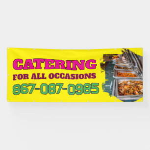 Catering Services Custom Banner