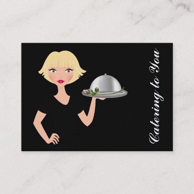 Catering to You - An Elegant Affair - SRF Business Card (Front)