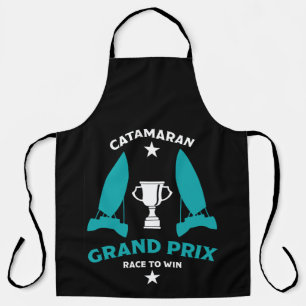Catermaran Hydrofoil Sailboat Racing Apron