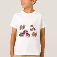 Caterpillar and Ladybug Lady Bug Graphic