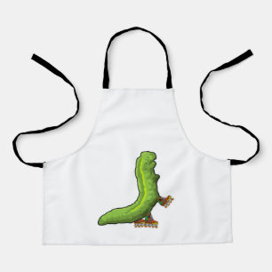 Caterpillar as Inline skater with Inline skates Apron