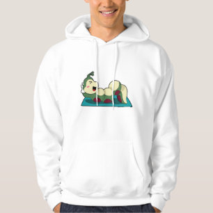 Caterpillar at Fitness Workout Hoodie