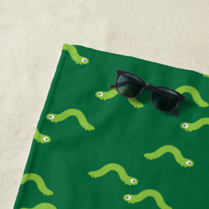 Caterpillar Beach Towel