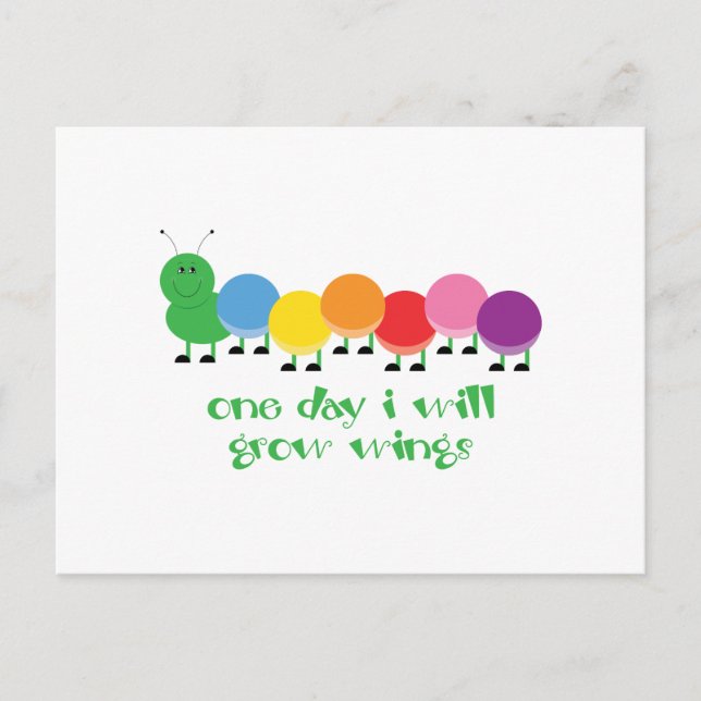 Caterpillar Dream Postcard (Front)
