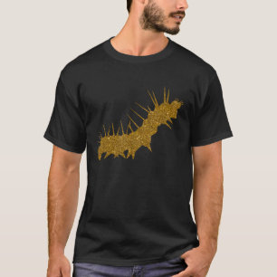 Caterpillar For Women Girl Butterfly Moth T-Shirt