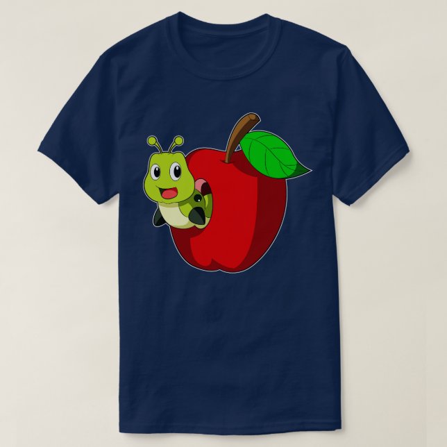 Caterpillar from Apple T-Shirt (Design Front)