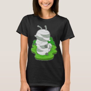 Caterpillar Halloween Mummy T-Shirt