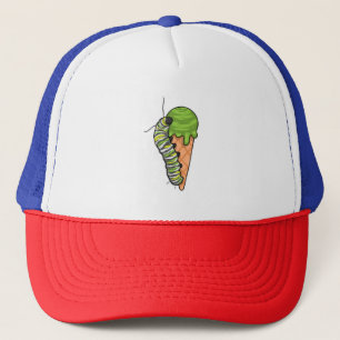 Caterpillar Ice cream Trucker Hat