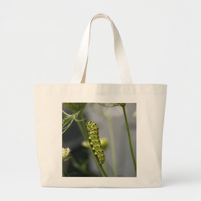 Caterpillar Large Tote Bag (Front)