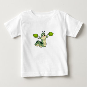 Caterpillar Leaves Baby T-Shirt