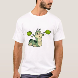 Caterpillar Leaves T-Shirt