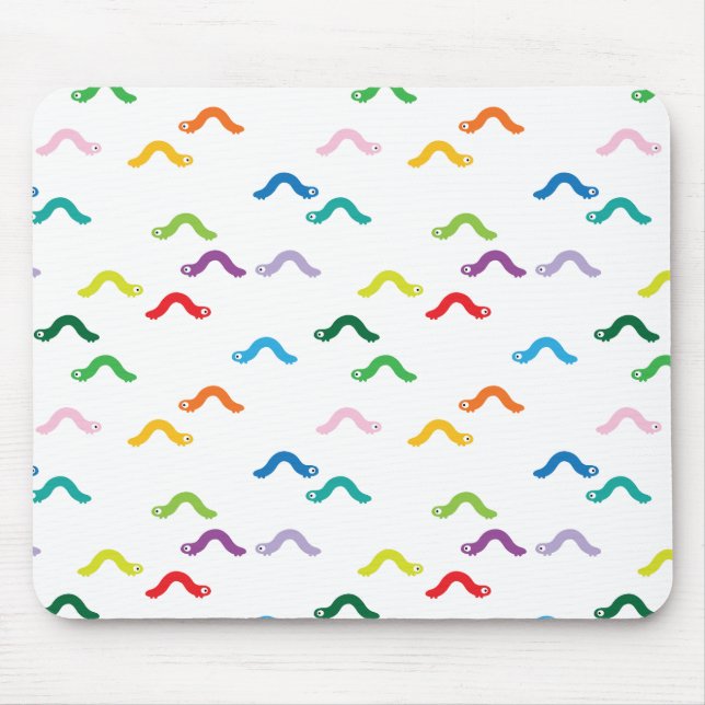 Caterpillar Mouse Pad (Front)