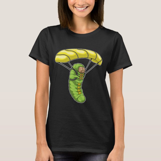 Caterpillar Parachute T-Shirt (Front)