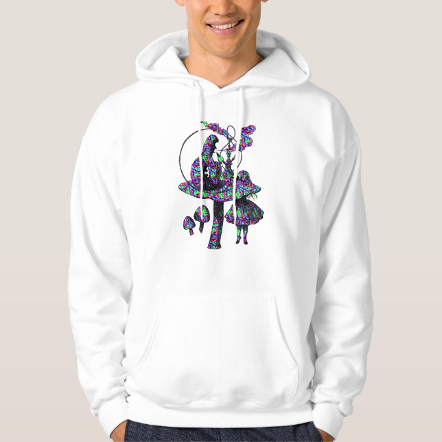 Caterpillar Psychadelic Hoodie (Front)