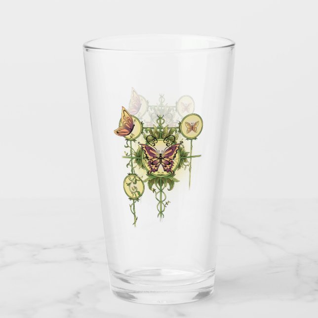 Caterpillar Reborn Glass (Back)