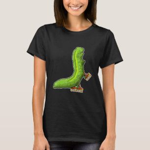 Caterpillar Skater Roller Skates Sports T-Shirt
