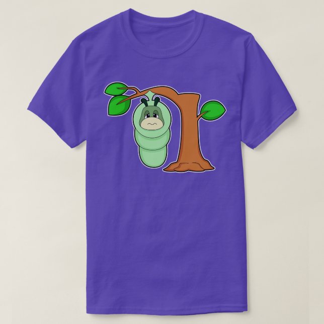 Caterpillar Sleeping Sleeping bag T-Shirt (Design Front)