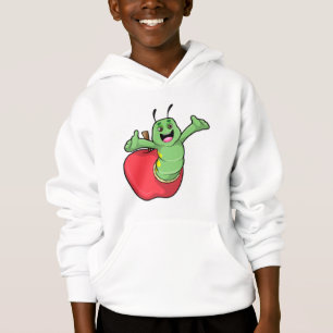Caterpillar with Apple
