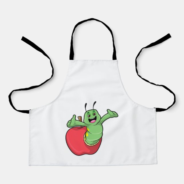 Caterpillar with Apple Apron (Front)