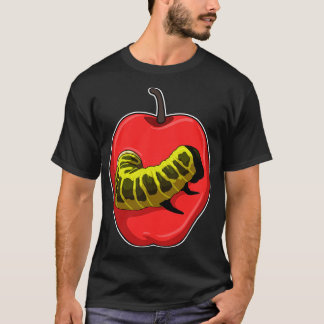 Caterpillar With Apple T-Shirt