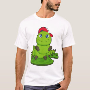 Caterpillar with Cap T-Shirt