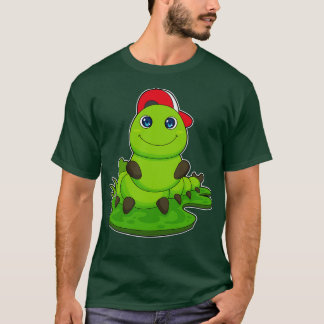 Caterpillar with Cap T-Shirt