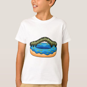 Caterpillar with Doughnut T-Shirt