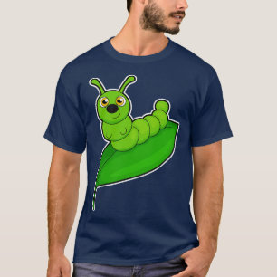 Caterpillar with Leaf 3 T-Shirt