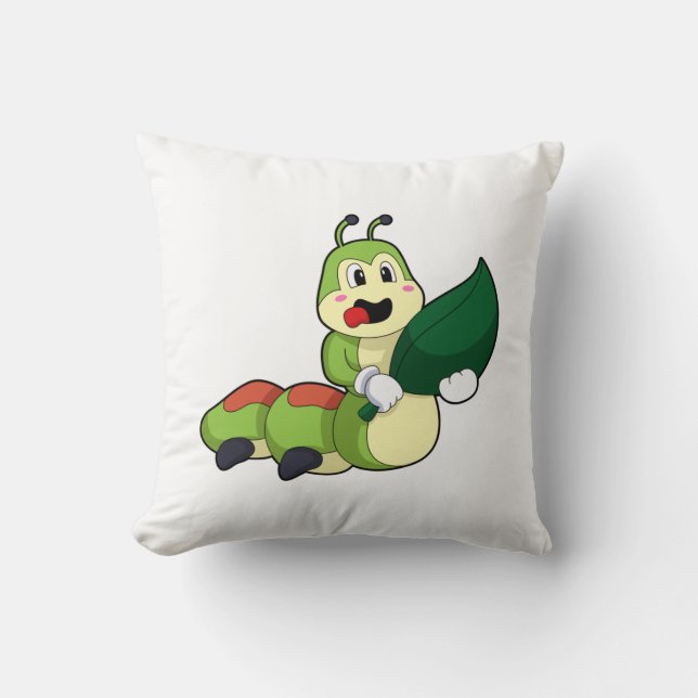 Caterpillar with Leaf Cushion (Front)