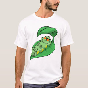 Caterpillar with Leaf T-Shirt