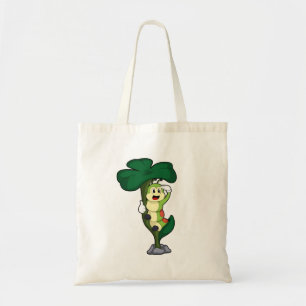 Caterpillar with Leaf Tote Bag