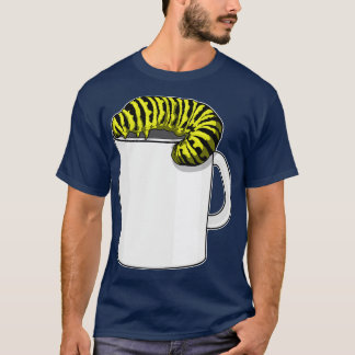 Caterpillar with Mug T-Shirt