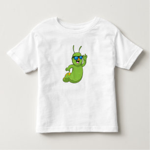 Caterpillar with Sunglasses Toddler T-Shirt