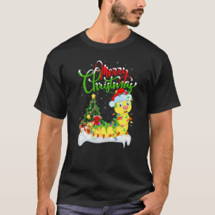 Caterpillar Xmas Decorations Caterpillar Christma T-Shirt
