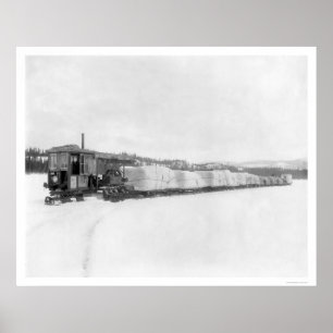 Caterpillar Yukon Freight 1924 Poster