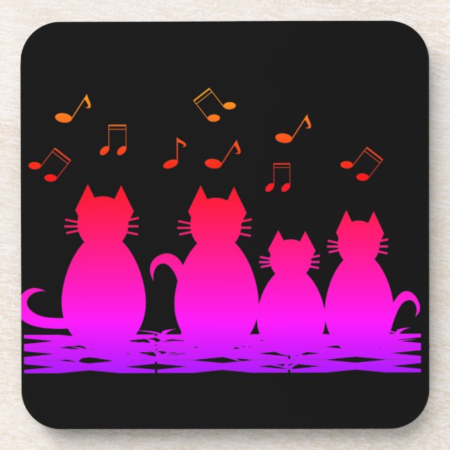 caterwauling coaster (Front)