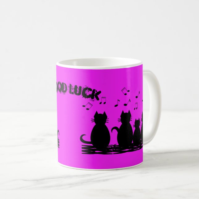 caterwauling coffee mug (Front Right)